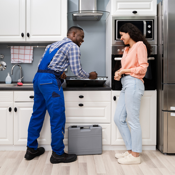 can you provide an estimate for cooktop repair before beginning any work in Millerton